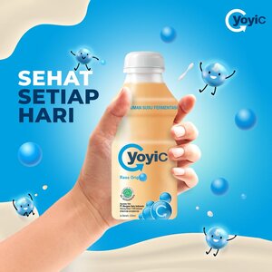 CEK BPOM Minuman Susu Fermentasi Rasa Jeruk Yoyic