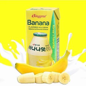 CEK BPOM Susu Rasa Pisang (Banana Flavoured Milk Drink) Binggrae