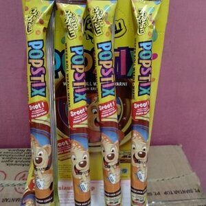 CEK BPOM Wafer Roll Warna Warni dengan Krim Cokelat Nyam Nyam