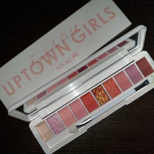 Cek Bpom 10 Color Eyeshadow Palette Fa-158 03 Sunflower At Sunset Focallure