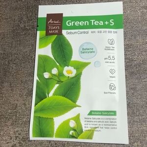 Cek Bpom 7days Mask Green Tea + S Ariul