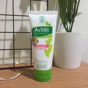 Cek Bpom Acnes Natural Care Complete White Face Wash Mentholatum Acnes