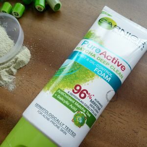 Cek Bpom Skin Naturals Pure Active - Matcha Deep Clean Dirt & Oil - Control Foam Garnier