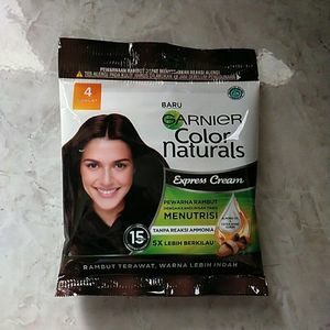 Cek Bpom Color Naturals - Cream Hair Colorant 4 Coklat Garnier