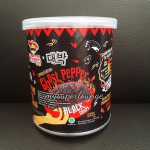 Cek Bpom Keripik Kentang Hitam Rasa Pedas (Mister Potato X Daebak Ghost Pepper Crisps) Mister Potato