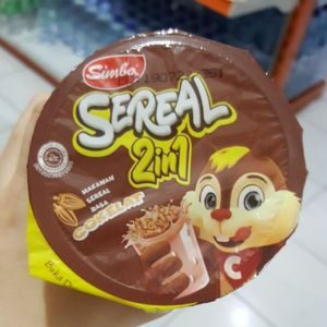 Cek Bpom Makanan Sereal Sarapan Rasa Cokelat Dengan Susu Bubuk Cokelat (Sereal 2 In 1) Simba