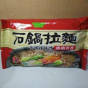 Cek Bpom Mi Instan Ramyun Ala Korea (Korean Claypot Ramyun) Nongshim Farmers Heart