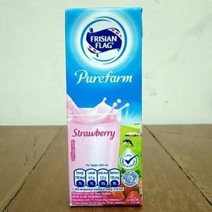 Cek Bpom Minuman Susu Uht Rasa Stroberi Frisian Flag