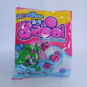 Cek Bpom Permen Karet Rasa Stroberi & Krim Big Babol (2)