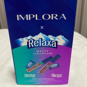 Cek Bpom X Relaxa Matte Lipcream - Barley Implora