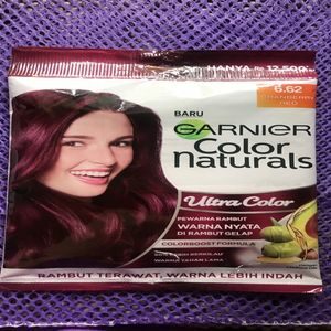 Cek Bpom Color Naturals Ultra Color - Gel Pewarna 6.62 Cranberry Red Garnier