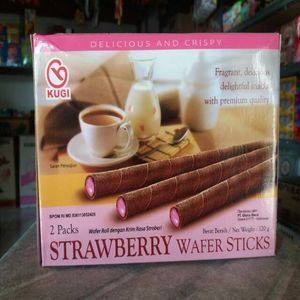 Cek Bpom Wafer Roll Dengan Krim Rasa Stroberi Kugi