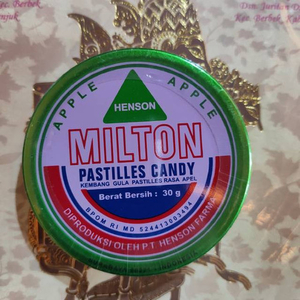 Cek Bpom Kembang Gula Pastilles Rasa Apel Milton