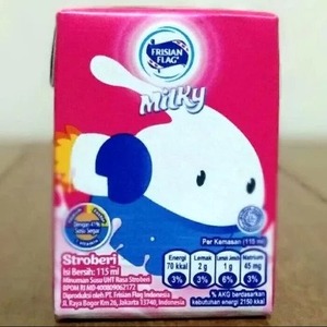 Cek Bpom Minuman Susu Uht Rasa Stroberi Frisian Flag - Milky Formula 2