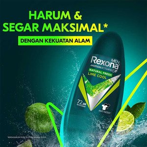 CEK BPOM MEN Natural Fresh Lime Cool (Antiperspirant Deodoran Roll On)