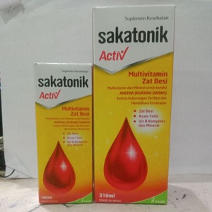 Sakatonik Activ Multivitamin Zat Besi