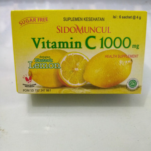 Sido Muncul C-1000 (Dengan Ekstrak Lemon)