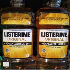 Cek Bpom Original Antiseptic Mouthwash Listerine