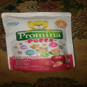 Cek Bpom Makanan Pendamping Asi Kudapan Sereal Puffs Rasa Stroberi Apel Untuk Bayi Usia 8-12 Bulan Promina