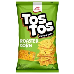 Cek Bpom Makanan Ringan Tortilla Rasa Jagung Bakar (Roasted Corn) Tos Tos