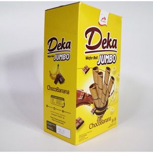 Cek Bpom Wafer Roll Cokelat Pisang Deka