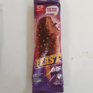 Cek Bpom Es Krim Rasa Cokelat Berlapis Cokelat Dan Kacang (Cokelat) Walls - Feast