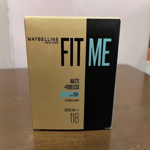 Cek Bpom Fit Me Matte + Poreless Up To 16h Oil Control Powder Spf32 Pa+++ 118 Maybelline