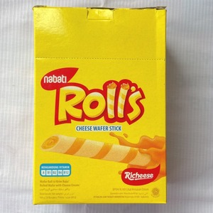 Cek Bpom Wafer Roll Isi Krim Keju Richeese Rolls