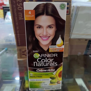 Cek BPOM Color Naturals 4 Coklat Garnier