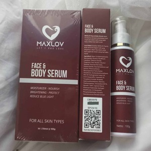 Cek Bpom Face & Body Serum Maxlov