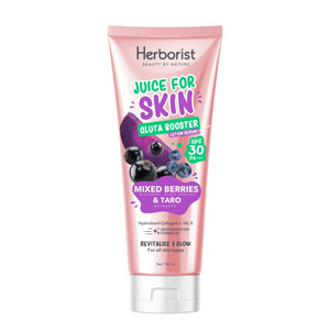 Cek Bpom Juice For Skin Gluta Booster Serum Spf 30 Pa+++ Lotion Mixed Berry & Taro Extracts Herborist