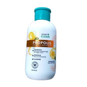 Cek Bpom Propolis Antiseptic Mouthwash Orange Mint Secretclean