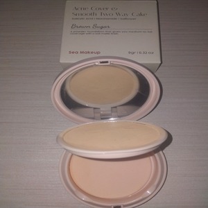 Cek Bpom Acne Cover & Smooth Two Way Cake Brown Sugar Sea Make Up