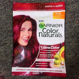 Cek Bpom Color Naturals Ultra Color 6.62 Cranberry Red - Gel Pewarna Garnier