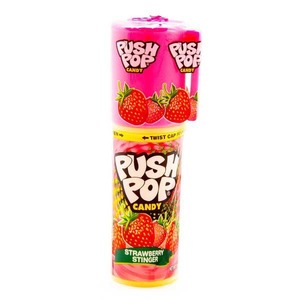 Cek Bpom Kembang Gula rasa Stroberi (Strawberry Flavour) Push Pop