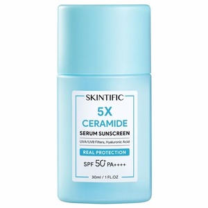 Cek Bpom 5X Ceramide Serum Sunscreen SPF50 PA++++ Skintific