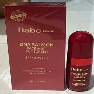 Cek Bpom DNA Salmon Face Mist Sunscreen SPF40 PA +++ Dabe Beaute