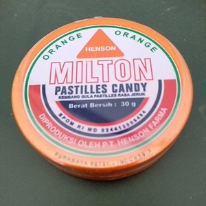 Cek Bpom Kembang Gula Pastilles Rasa Jeruk Milton