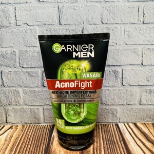 Cek Bpom Men AcnoFight Wasabi Anti-Acne Imperfections Brightening Foam Garnier