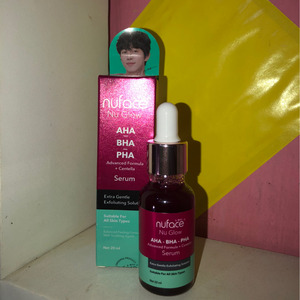 Cek Bpom Nu Glow AHA-BHA-PHA Advanced Formula + Centella Serum Nuface