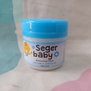 Cek Bpom Seger Baby Moisturizing Cream Rice Milk & Chamomile Seger Baby