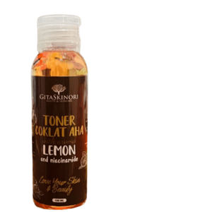 Cek Bpom Toner Coklat AHA With Aroma Lemon and Niacinamide Gitaskinori