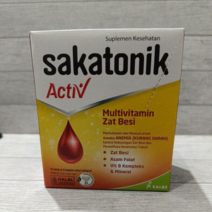 Cek Bpom Sakatonik Liver Sakatonik Activ Multivitamin With Iron